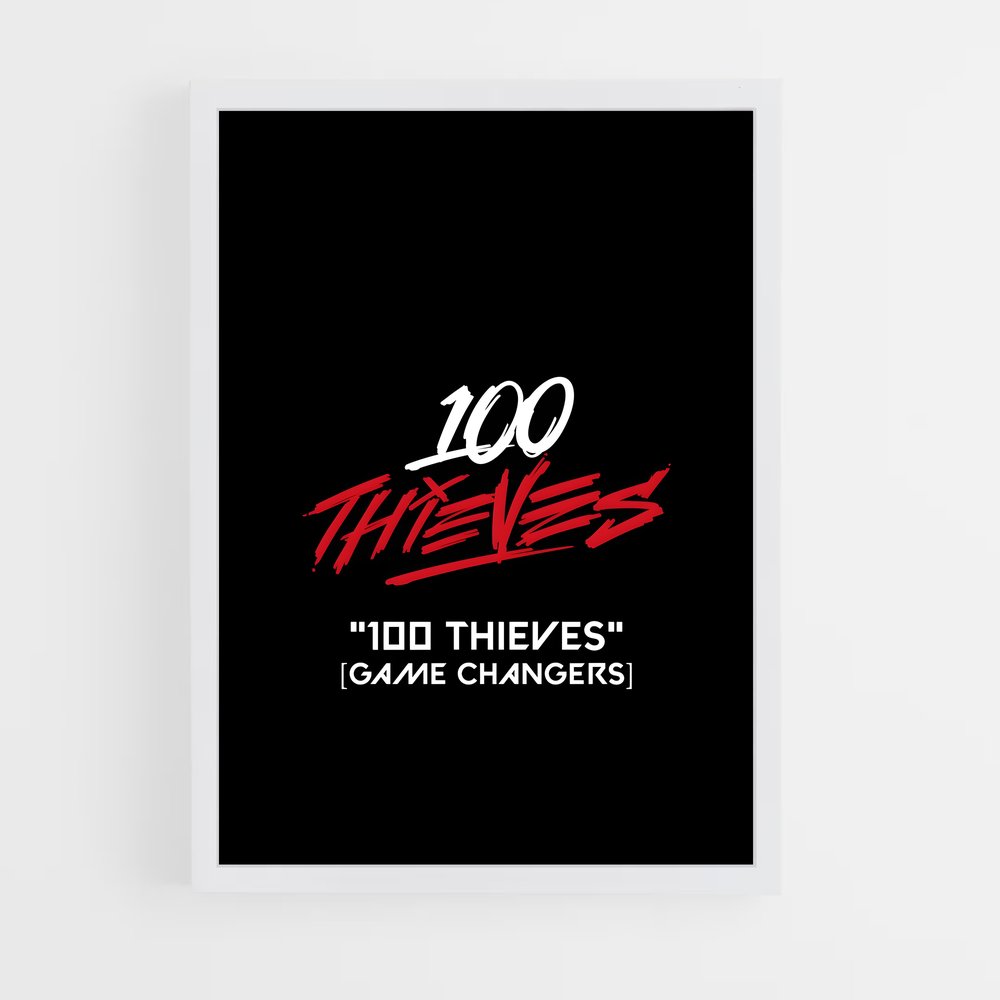 Poster Thieves Votre – affiche Esports (vue 3)